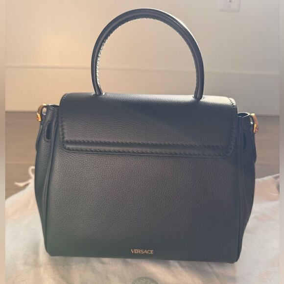 Authentic Versace
Mini La Medusa Leather Top Handle Bag - Picture 9 of 16